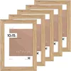 LUCA® Frames, FDM, 5er-set Bilderrahmen, Farbe Eiche, 10x15 Produktbild-Vorschau 1