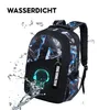 Schulrucksäcke Rucksack-Set Anime Leuchtender USB Jungen Produktbild-Vorschau 7
