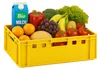 3x BURI Fleischkiste E2 Gelb 60x40x20cm Lagerkiste, Produktbild-Vorschau 4