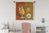 MuchoWow® Wandteppich Wandbehang Mancave - Bier - Glas - Produktbild-Vorschau 2