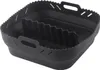 Quadratische Air Fryer Silikon-Backform mit Silikonmatte Produktbild-Vorschau 1
