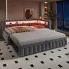 Letto imbottito Flieks 90x200 cm con letto estraibile Anteprima dell’immagine prodotto 3