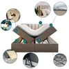 TRADA Lit Boxspring 140x200 Palermo avec sommiers à lattes Voir les images du produit 11