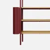 sweeek - Bücherregal mit gewölbtem Metall und Holzdekor, 6 Produktbild-Vorschau 5