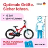 Vélo enfant S'cool XXlite alloy 16 pouces en 3 couleurs Voir les images du produit 2