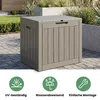 Gartenbox wasserfest 117L Aufbewahrungsbox Garten Balkon Produktbild-Vorschau 6