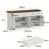 Sideboard mit Schnitzfronten, Beistellschrank mit Produktbild-Vorschau 6