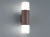 TRIO-Leuchten HOOSIC applique BH 8,50x33 cm marrone Lampada Anteprima dell’immagine prodotto 3
