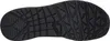 The image shows the sole of a black shoe. Voir les images du produit