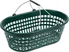 floraworld Gartenkorb 15 kg grün oval, m. Doppelklappbügel Produktbild-Vorschau 1