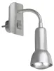 Zásuvková lampa Světlo na čtení H 22,5 cm titanové barvy Náhled obrázku produktu 3