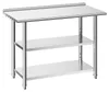 Stół roboczy VEVOR Gasto 1219 x 610 x 864 mm, stół ze stali Podgląd zdjęcia produktu 1