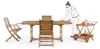 Servierwagen Noemi 89 x 56 x 76 cm Akazienholz Natur Anteprima dell’immagine prodotto 8