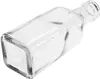 Flasche ca 180ml H15,5cm Ø4,8cm eckig klar Glas Vase Produktbild-Vorschau 3