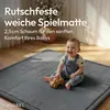 CASABEL Baby-Spielmatte aus Samt, dick und weich, Produktbild-Vorschau 2
