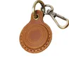 INF Premium Lederhülle für Apple AirTag Braun Produktbild-Vorschau 1