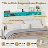 DEWINNER Lit 140x190 avec Sommier | Cadre Flottant | Lit Voir les images du produit 4