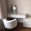 Sedia Sedia per il trucco Poltrona Sedia singola Sgabello Anteprima dell’immagine prodotto 11