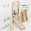 Structure d'escalade suédoise 6-en-1 avec toboggan – Voir les images du produit 7