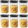 Deco4Home zestaw 6 pojemników "Hamburg" o pojemności 1,6 l Podgląd zdjęcia produktu 2
