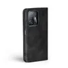 A black flip case for a smartphone is shown from the side against a white background. Produktbild-Vorschau