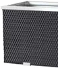 Fioriera in rattan rettangolare antracite 108 x 39 x 43 cm Anteprima dell’immagine prodotto 4
