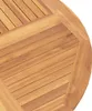 vidaXL Gartentisch Klappbar Ø 110x75 cm Massivholz Teak Produktbild-Vorschau 8