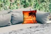 MuchoWow® Outdoor Kissen - Palme - Sonnenuntergang - Produktbild-Vorschau 2