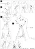 Instructional diagrams for assembling a floor lamp. Produktbild-Vorschau