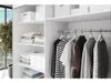 Easy4You S2 150 cm Weiß Schiebetüren Kleiderschrank Produktbild-Vorschau 4