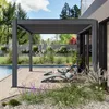 PRIMEYARD Pergola 3x4 m s hliníkovými sloupky a hliníkovou Náhled obrázku produktu 4