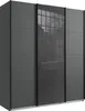 Schwebetürenschrank Kleiderschrank Norderstedt 180x64x210cm Produktbild-Vorschau 1