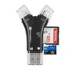4 in 1 Kartenleser,Speicherkartenleser,für iphone,USB Produktbild-Vorschau 1