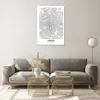 Bilder auf glas - Einteilig - Stadt Karte London - 70x100cm Produktbild-Vorschau 7
