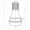 100x TR412 Gummiventile, Snap-In, Ventile für Schlauchlose Produktbild-Vorschau 4