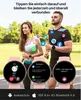 Damen & Herren – Fitnessuhr mit Bluetooth-Telefonie, Produktbild-Vorschau 2