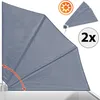 DETEX® 2x Balkonfächer Sichtschutz inkl. Abdeckung Produktbild-Vorschau 1
