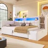Merax Tagesbett Daybett 90x200cm, Schlafsofa mit 2 Produktbild-Vorschau 3
