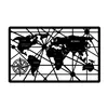Wallity, World Map 7-L, Dekoratives Wandaccessoire aus Produktbild-Vorschau 5