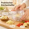 Manueller Knoblauchhacker 8 x 6 cm, Drehpresse Zerkleinerer Produktbild-Vorschau 5