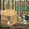 HORECA CANDLES Accendifuoco Naturali Fokus Firelighters 100 Anteprima dell’immagine prodotto 2