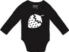Huuraa Baby Body Erdbeere Strawberry 74 Black  Baumwolle Produktbild-Vorschau 1