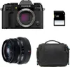 FUJIFILM X-T50 SCHWARZ + 35mm f/2 WR + Tasche + 8 GB Produktbild-Vorschau 1