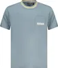 Napapijri T-shirt da uomo a maniche corte Grigio Anteprima dell’immagine prodotto 1