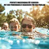 Three children are playing in a swimming pool, with the focus on the girl in the foreground wearing sunglasses. Produktbild-Vorschau