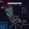HOMCOM herná stolička – ergonomická herná stolička s Náhľad obrázku produktu 6