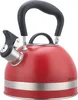 Bollitore 1,8L con fischietto Kinghoff Kh-1853 Rosso Anteprima dell’immagine prodotto 1
