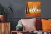 MuchoWow® Poster Blätter - Herbst - Wald 50x50 cm - Produktbild-Vorschau 2