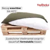 TexDeko Cord Palettenkissen 120x80x18 cm –Palettenpolster Produktbild-Vorschau 4