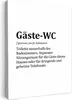 MuchoWow® - Leinwandbilder - Zitat - Definition - Produktbild-Vorschau 1